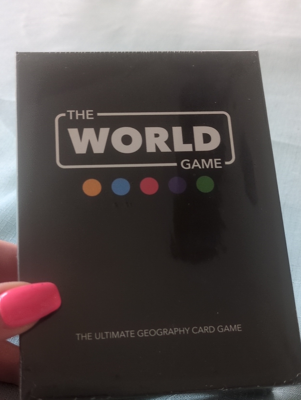The World Game - Black Geography Card Game